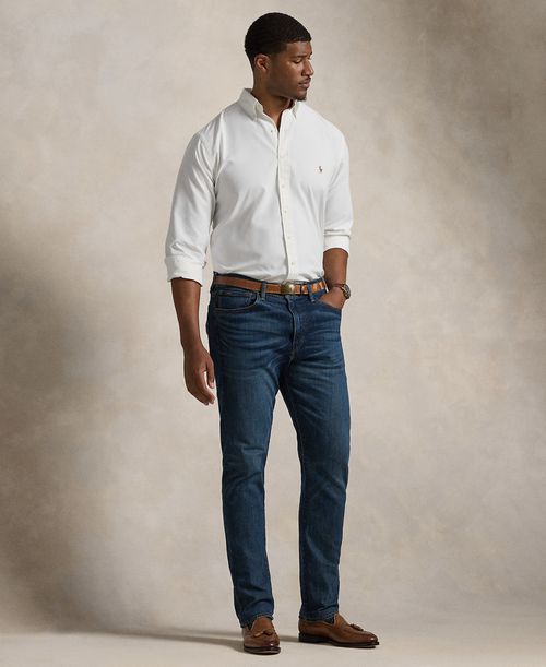 Polo Ralph Lauren Men's Big & Tall Performance Oxford Shirt - White