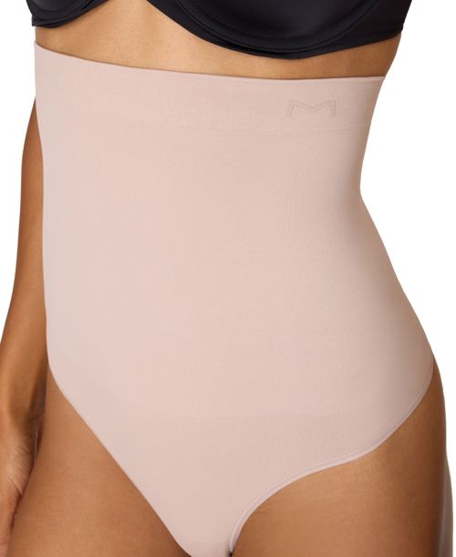 Maidenform Women's Seamless High Waist Thong - Evening Blush