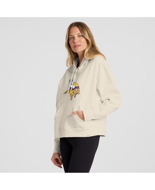 Fanatics Women's Cream Minnesota Vikings Dove Legacy Pullover Hoodie - Cream