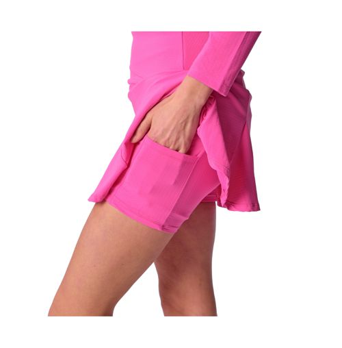 G Lifestyle Clothing Women's G Lifestyle Godet Skort - Hot pink