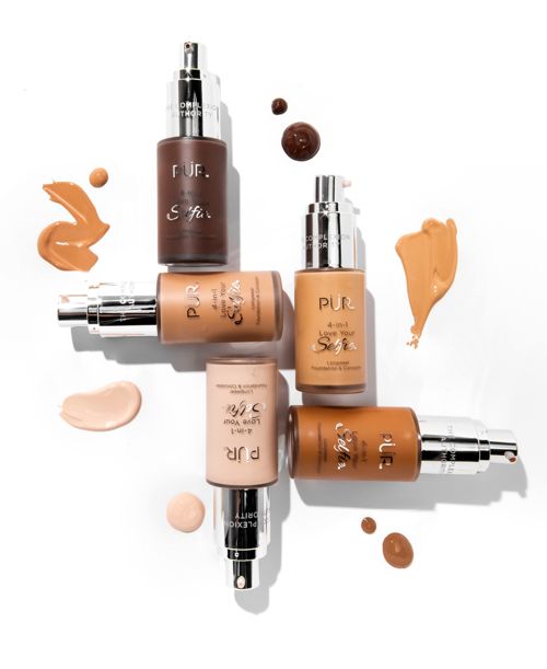 PUR 4-In-1 Love Your Selfie Longwear Foundation & Concealer - DG3 Caramel - dark w/ golden undertones