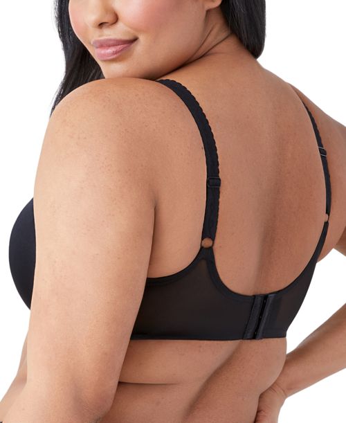 Wacoal Full Figure Simple Shaping Minimizer Bra 857109 - Black