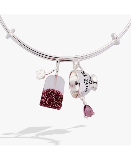 'Spill the Tea' Cup & Tea Bag Charm Bangle