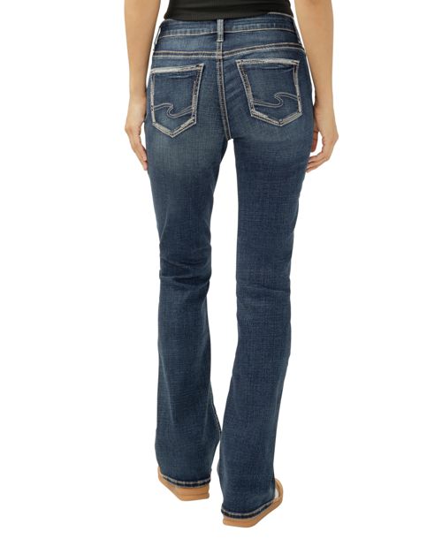 Silver Jeans Co. Women's Elyse Mid Rise Comfort Fit Bootcut Jeans - Hyde Park