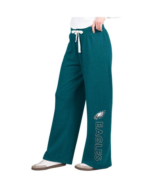 G-iii 4Her by Carl Banks Women's Midnight Green Philadelphia Eagles Field Sweatpants - Green