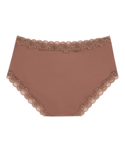 Uwila Warrior Soft Silk Lace Brief - Toffee
