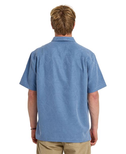 Quiksilver Waterman Men's Island Jungle Woven Shirt - Riviera