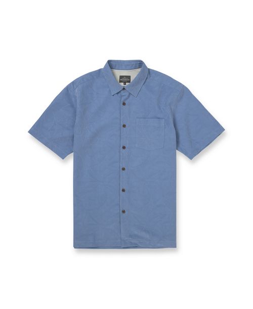 Quiksilver Waterman Men's Island Jungle Woven Shirt - Riviera