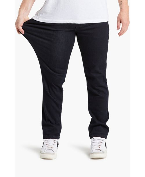 Mugsy Mens Classic Fit Jeans (Signature Stretch Denim) - Midnight blue
