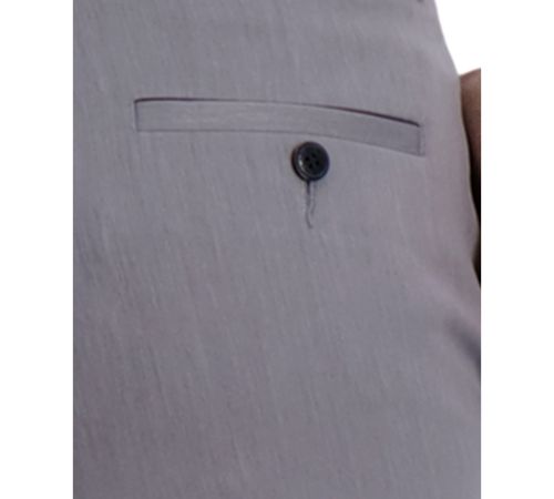 Kenneth Cole Reaction Men's Slim-Fit Stretch Dress Pants - Heather Grey