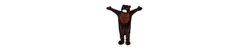 Dress Up America Brown Beaver Mascot - Teens Boys & Girls - Brown