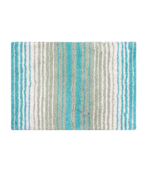 Home Weavers Gradiation Bath Rug, 17" x 24" - Turquoise