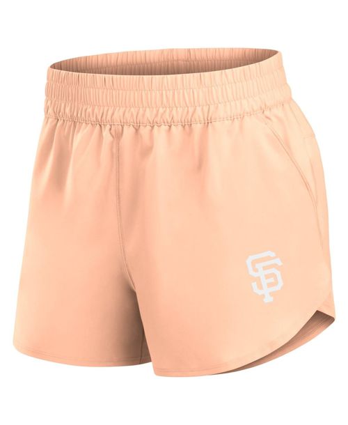Fanatics Women's Orange San Francisco Giants Studio Woven Vibe Shorts - Orange