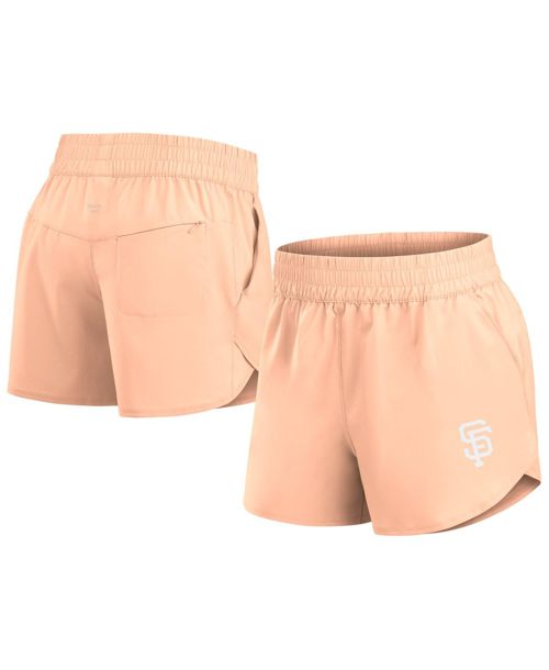Fanatics Women's Orange San Francisco Giants Studio Woven Vibe Shorts - Orange