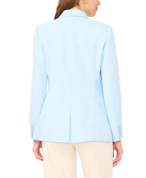 Vince Camuto Women's Collared Double Breasted Jacket - Sky