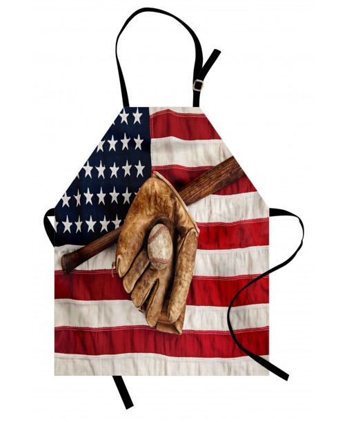 Ambesonne Baseball Apron - Multi