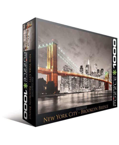 City Collection - New York City - Brooklyn Bridge - 1000 Piece Puzzle