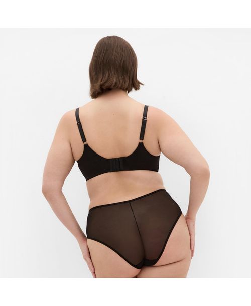 City Chic Women's Poppy Demi Underwire Bra - Black