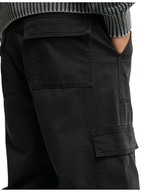 Cotton On Men's Axel Super Baggy Cargo Pants - Jet black