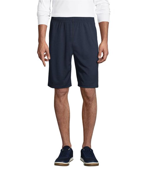 Lands' End Men's Mesh Gym Shorts - Classic navy