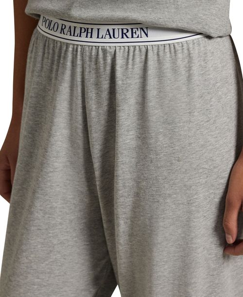 Polo Ralph Lauren Women's Essentials Pull-On Pajama Pant - Grey