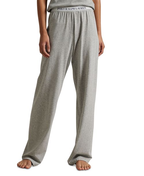 Polo Ralph Lauren Women's Essentials Pull-On Pajama Pant - Grey
