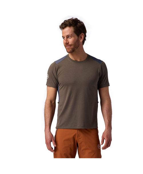 Backcountry Men's Backcountry Slickrock Drirelease Tech T-Shirt Mountain Bike Jerseys Short Sleeve - Kalamata