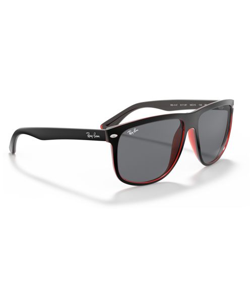 Ray-Ban Sunglasses, RB4147 - BLACK/MIRROR RED/GREY