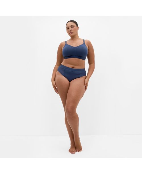 City Chic Women's Plus Size Signature Ccx Wireless Bra - Navy