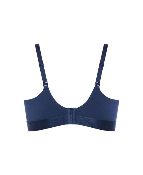 City Chic Women's Plus Size Signature Ccx Wireless Bra - Navy