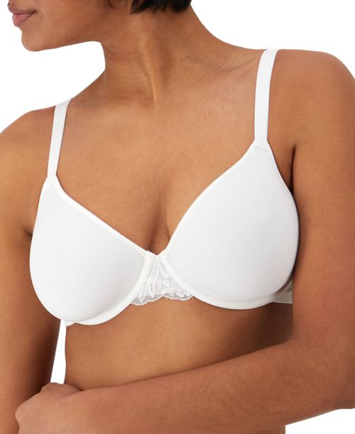 Bali Women's Breathe Lightweight T-Shirt Bra DF7592 - White