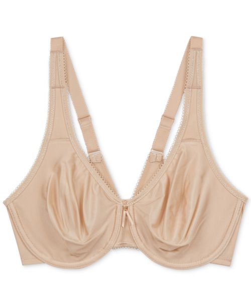 Wacoal Women's Basic Beauty Full-Figure Underwire Bra 855192, Up To H Cup - Sand (Nude 5)