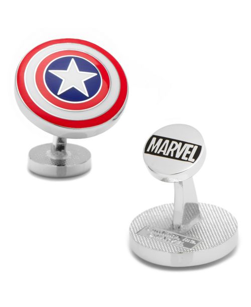 Captain America Shield Cufflinks - Multi