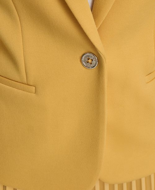 Tommy Hilfiger Women's One-Button Blazer - Deep Maize