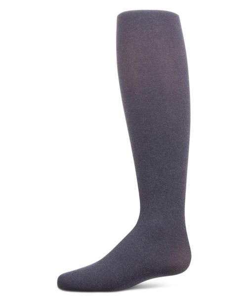 MeMoi Girls Heavenly Heather Opaque Tights - Navy