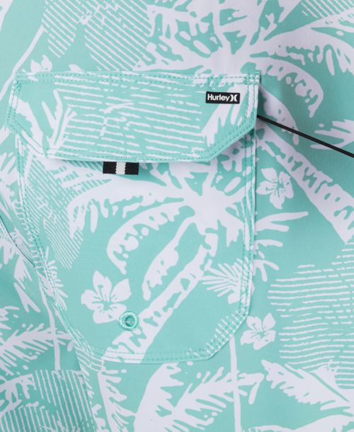 Hurley Men's Phantom Block Party Boardshorts - Tropical mist 2