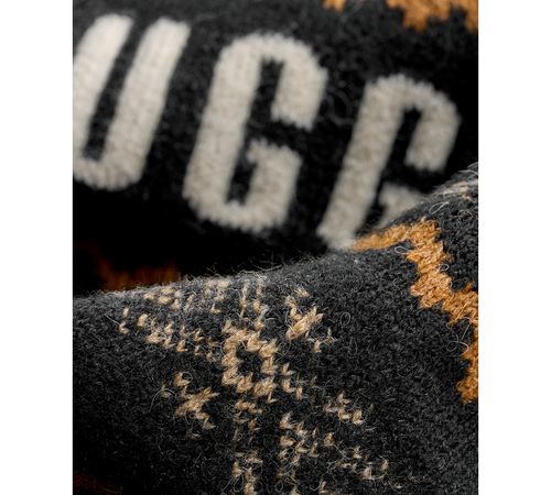 Ugg Women's Kaelan Long Sleeve Fair Isle Knit Sweater - Black Multi