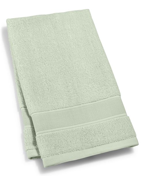 Lauren Ralph Lauren Sanders Solid Antimicrobial Cotton Hand Towel, 16" x 30" - Spa Green