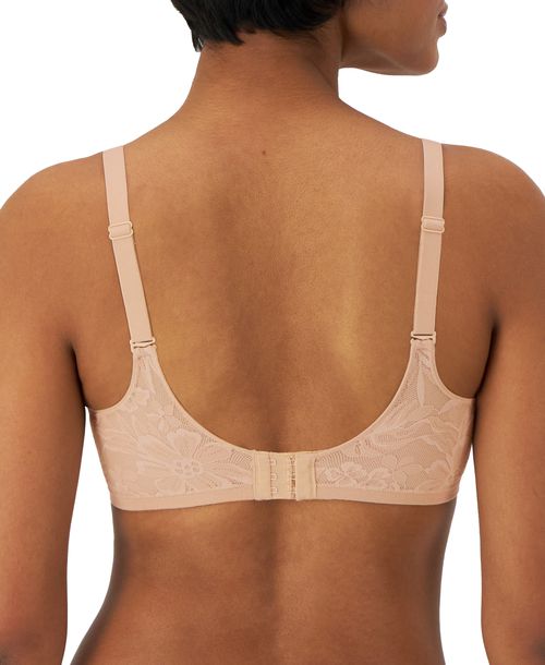 Bali Women's Breathe Lace Underwire Bra DF7590 - Almond