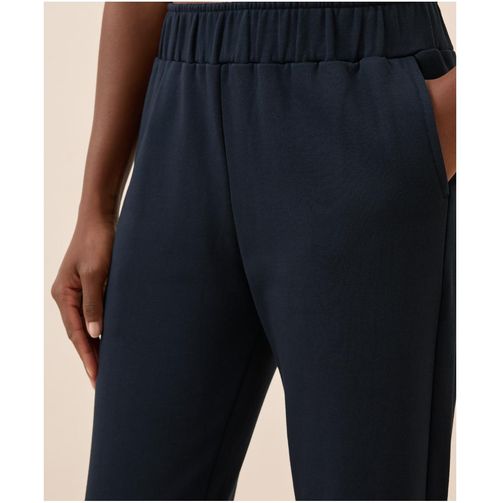 Pact Women's Organic Cotton Cloud Brushed Fleece Sweatpant - Midnight blue