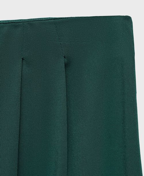 Mango Women's Dart Palazzo Pants - Dark Green