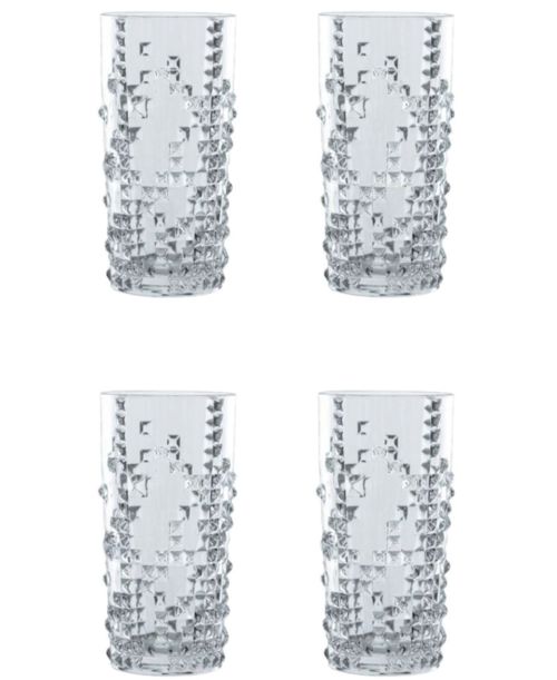 Nachtmann Punk Longdrink Glass, Set of 4