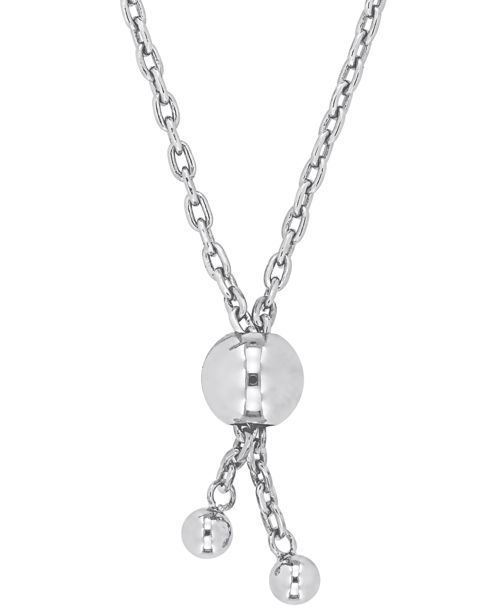 Lab-Created Moissanite Oval Halo Bolo Bracelet (3/4 ct. t.w.) in Sterling Silver - Moissanite