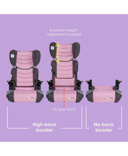 Baby Trend PROtect 2-in-1 Folding Booster Seat - Dash rose