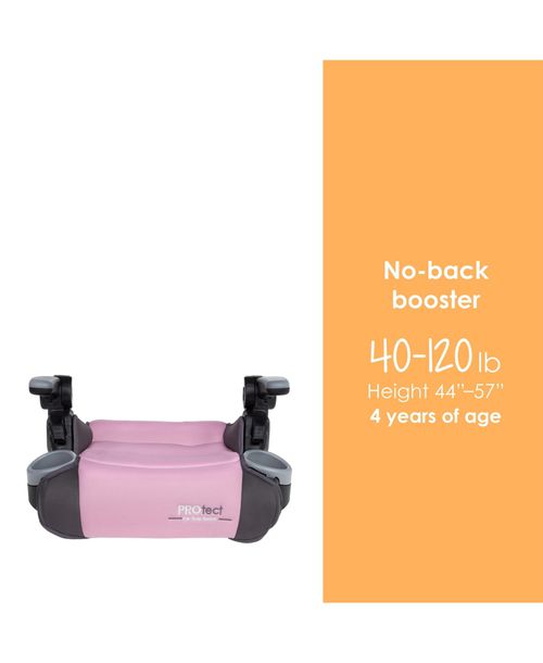 Baby Trend PROtect 2-in-1 Folding Booster Seat - Dash rose