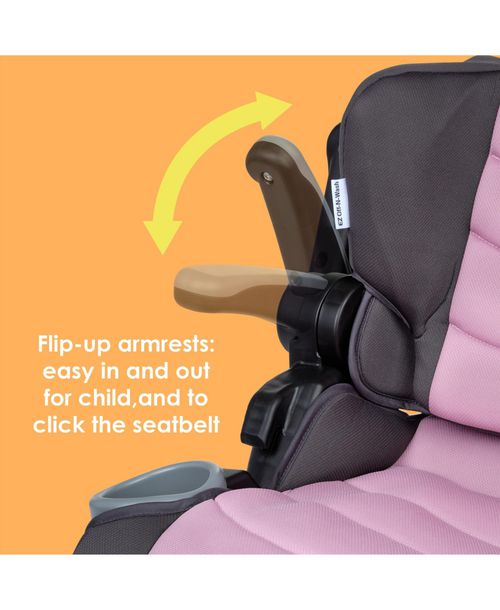 Baby Trend PROtect 2-in-1 Folding Booster Seat - Dash rose