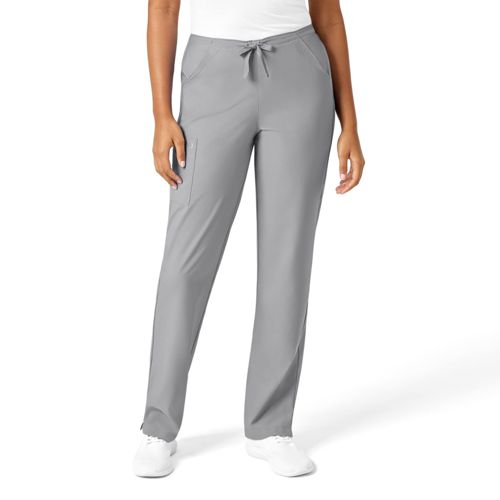 Wink Plus Size W123 Drawstring Scrub Pant - Grey
