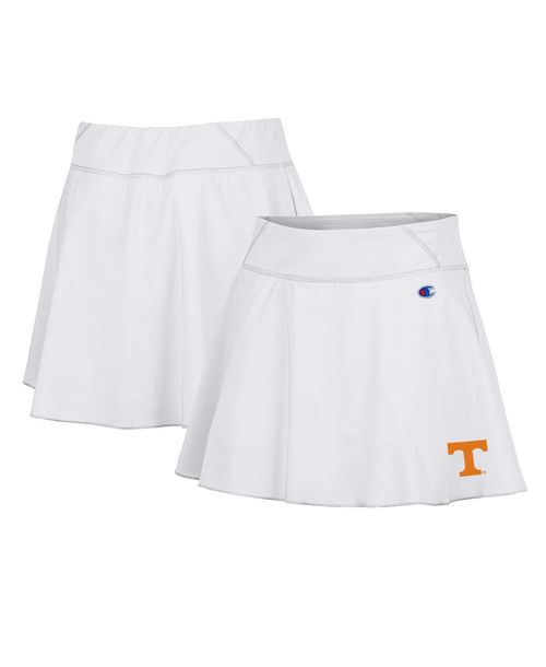 Champion Women's White Tennessee Volunteers Tailgate Soft Touch Skort - White