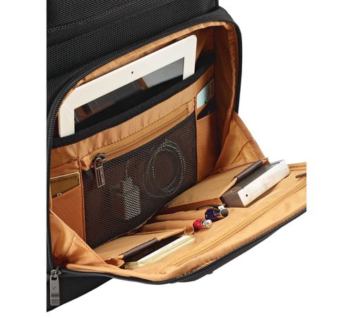 Samsonite Kombi 17.5" Large Backpack - Black/brown