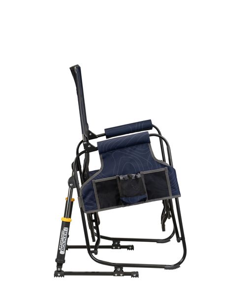 Gci Stowaway Rocker portable rocking chair - Navy topo